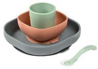 Set de feluri de mâncare Beaba 4pcs Mineral (913543) imaginea #1 — magazin online Desire.md