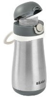 Поильник Beaba Mineral Grey 350ml (913540) фото №1 — интернет-магазин Desire.md