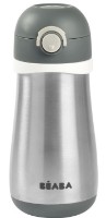 Поильник Beaba Mineral Grey 350ml (913540) фото №4 — интернет-магазин Desire.md