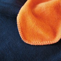 Pătura Issimo Simply Blanket Navy/Orange 150x200 imaginea #3 — magazin online Desire.md