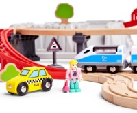 Детский набор дорога Hape Городской поезд (E3771) фото №6 — интернет-магазин Desire.md