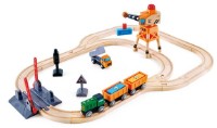 Set jucării transport Hape Железная дорога (E3732)