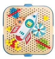 Mozaic Hape Заводные шестеренки (E1065) imaginea #3 — magazin online Desire.md