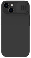 Чехол Nillkin Apple iPhone 14 CamShield Silky Magnetic Silicone Case Elegant Black фото №1 — интернет-магазин Desire.md