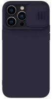 Чехол Nillkin Apple iPhone 14 Pro CamShield Silky Silicone Dark Purple фото №1 — интернет-магазин Desire.md