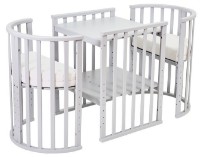 Кроватка Polini Kids Simple 911 Cерый фото №3 — интернет-магазин Desire.md