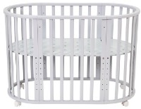 Кроватка Polini Kids Simple 911 Cерый