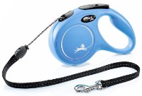 Поводок Flexi New Classic S Cord 8m Blue