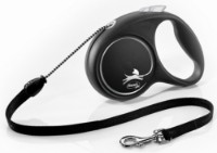 Поводок Flexi Black Design S Cord 5m Black