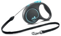 Поводок Flexi Black Design XS Cord 3m Blue
