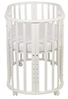 Кроватка Polini Kids Simple 911 Белый фото №2 — интернет-магазин Desire.md