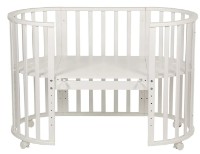 Кроватка Polini Kids Simple 911 Белый фото №3 — интернет-магазин Desire.md