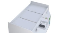 Детская кровать Polini Kids Simple со столом и полками 4000 Белый фото №4 — интернет-магазин Desire.md