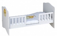 Защитный барьер для кроватки Polini Kids Simple/Basic 140x70 Белый фото №1 — интернет-магазин Desire.md