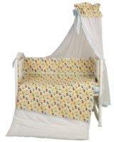 Детское постельное белье Polini Kids Собачки 7 120х60 Бирюзовый фото №7 — интернет-магазин Desire.md