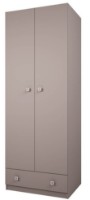 Детский шкаф Polini Kids Simple с 1 ящиком Cерый