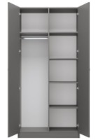 Детский шкаф Polini Kids Simple Серый фото №3 — интернет-магазин Desire.md