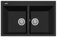 Кухонная мойка Plados One ON7920 UG70 Black Matt