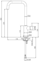 Baterie bucătărie Reginox Leon Gold Flax imaginea #2 — magazin online Desire.md