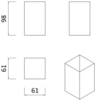 Pahar pentru periuțe de dinți Rozzy Jenori First (RJAC020-04SS) imaginea #2 — magazin online Desire.md