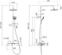 Set pentru duș Imprese Centrum Т-15520 imaginea #2 — magazin online Desire.md