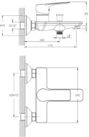 Baterie pentru cadă Imprese Loreta 10350 imaginea #2 — magazin online Desire.md