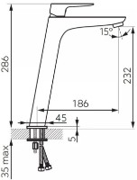 Baterie lavoar Ferro Vitto BVI2LVLG imaginea #2 — magazin online Desire.md
