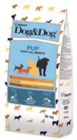 Hrană uscată pentru câini Gheda Dog & Dog Puppy Poultry 20kg