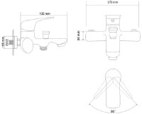 Baterie pentru cadă Rozzy Jenori Flora (RBZ072-3) imaginea #2 — magazin online Desire.md