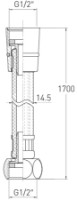 Душевой шланг VOLLE Cascada F09 (15900001)