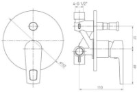 Baterie pentru cadă VOLLE Solar (1530.030201) imaginea #2 — magazin online Desire.md