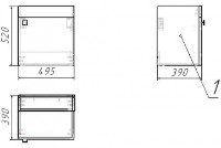 Шкаф с умывальником Rozzy Jenori Atlas (RJFU005-10WH) фото №3 — интернет-магазин Desire.md
