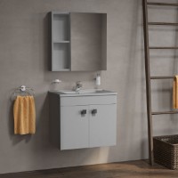 Dulap cu lavoar Rozzy Jenori Atlas (RJFU005-11GR) imaginea #4 — magazin online Desire.md