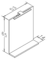 Зеркало для ванной Orka Duden 60 Odeon Red Walnut фото №2 — интернет-магазин Desire.md