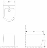 Bideu Imprese Lesna Black i11508 black imaginea #2 — magazin online Desire.md