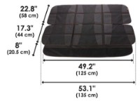 Защита для автомобильного сиденья Diono Ultra Mat XXXL Black (5575) фото №4 — интернет-магазин Desire.md