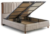 Кровать Oskar Kapok Natur 160×200cm фото №2 — интернет-магазин Desire.md