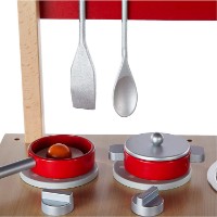 Кухня Viga Red Kitchen with Accessories (50384) фото №4 — интернет-магазин Desire.md