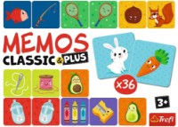 Настольная игра Trefl Memos Classic&Plus Logic (2272) фото №2 — интернет-магазин Desire.md