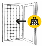 Sistem de securitate pentru ferestre WinBlock Kids Balcony 1.5x2m imaginea #6 — magazin online Desire.md