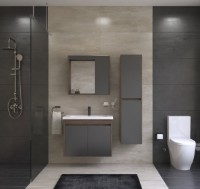 Шкаф с умывальником Creavit Link LK0080.00.ARA фото №2 — интернет-магазин Desire.md