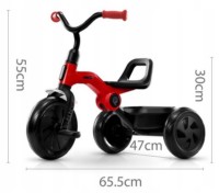Bicicletă copii Qplay Ant New Red imaginea #7 — magazin online Desire.md
