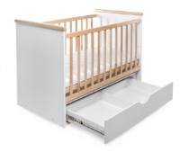 Pătuţ Eucalyptus Harry Premium White (DS-7021) imaginea #2 — magazin online Desire.md