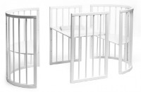 Pătuţ Eucalyptus Olivia Grey (DS-703) imaginea #5 — magazin online Desire.md