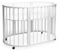 Pătuţ Eucalyptus Olivia Grey (DS-703) imaginea #7 — magazin online Desire.md