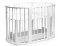 Pătuţ Eucalyptus Olivia Grey (DS-703)