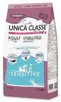 Hrană uscată pentru pisici Gheda Unica Classe Adult Sterilized Sensitive Tuna 1.5kg