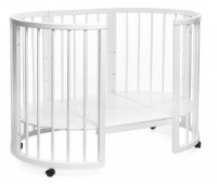 Pătuţ Eucalyptus Olivia White (DS-701) imaginea #3 — magazin online Desire.md