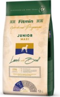 Hrană uscată pentru câini Fitmin Maxi Junior Lamb & Beef 12kg
