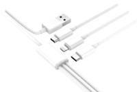Cablu USB Ezra DC-06 3in1 1.2m imaginea #1 — magazin online Desire.md